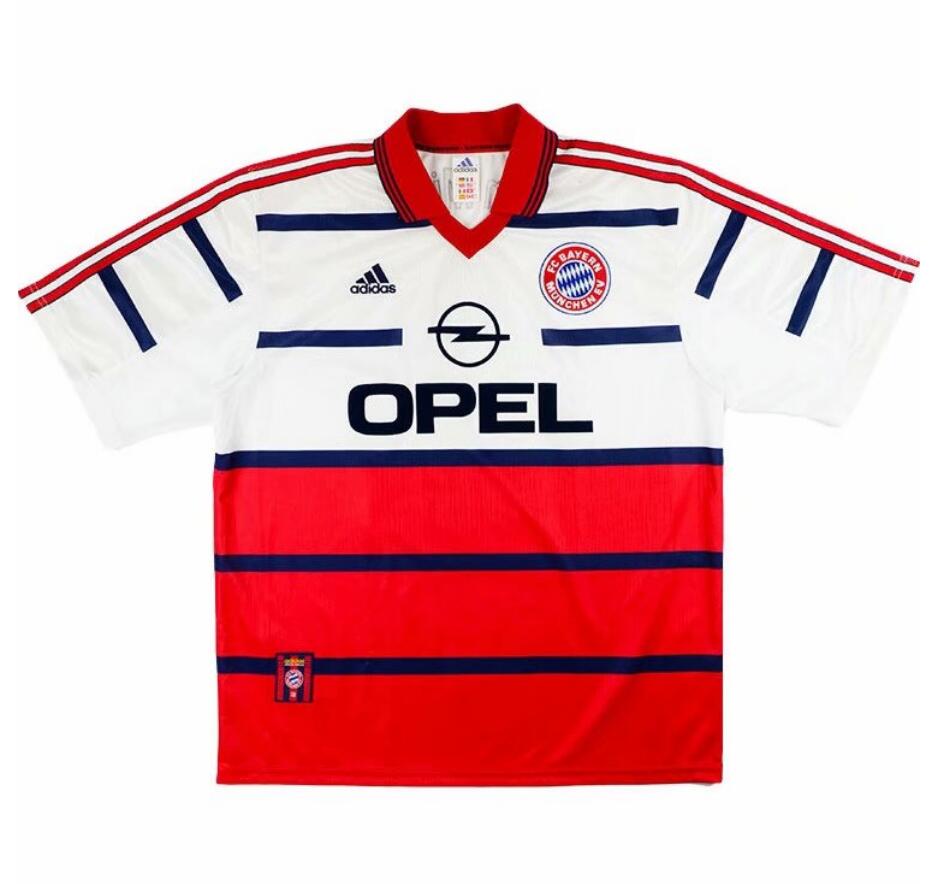 1998-2000 Bayern Munich Retro Away Kit Soccer Jersey